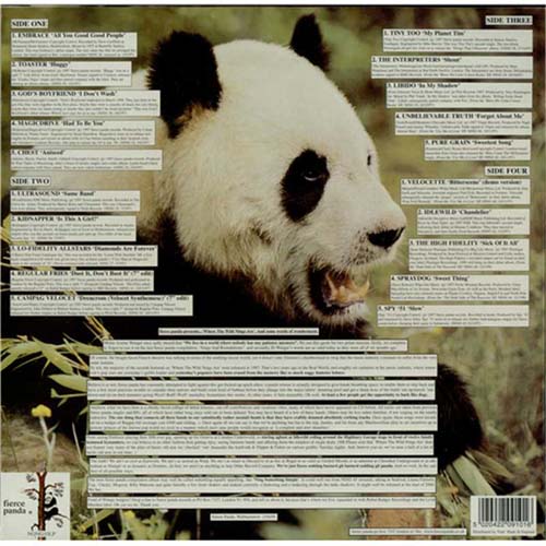 Fierce Panda Where The Wild Nings Are UK 2-LP vinyl record